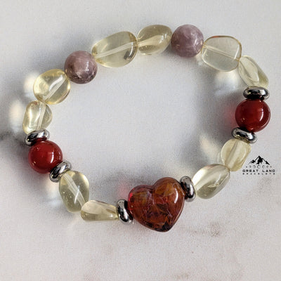 Heart of the Midnight Sun Bracelet