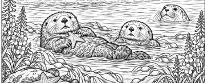 Wild Alaska: An Adult Coloring Journey - Digital Download